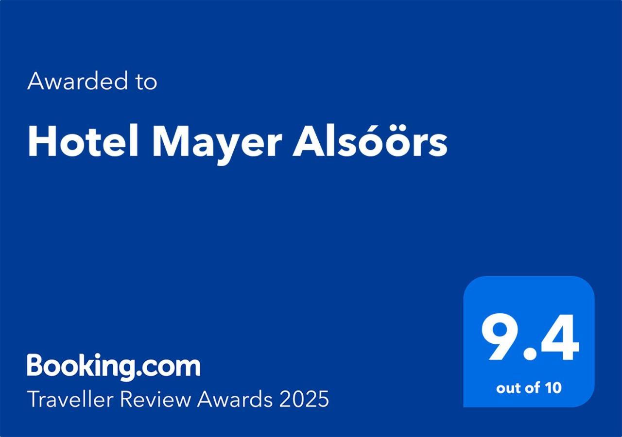 Hotel Mayer Alsóörs Alsoors Exterior foto